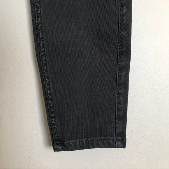 SPANX Stretch Twill Ankle Cargo Pants in Washed Black Size Large NEW Slimming